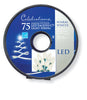 Celebrations  LED  C9  Clear/Warm White  75 count String  Christmas Lights  49 ft.