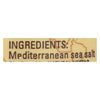 Natural Tides Mediterranean Sea Salt - Coarse Crystals - Case of 12 - 17.6 oz.