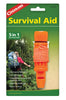 Coghlan's  Orange  Survival Aid  7.750 in. H x 4.500 in. W x 1.125 in. L 1 pk