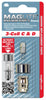 Mag-Lite Mag-Num Star II 3-Cell C & D Clear Bi-Pin Base Super Bright Xenon Flashlight Bulb