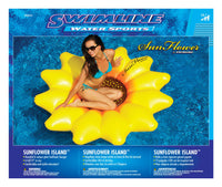 Swimline  Yellow  Vinyl  Inflatable Sunflower  Pool Float