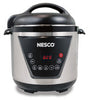 Nesco Stainless Steel Digital Pressure Cooker 6 qt Black/Silver
