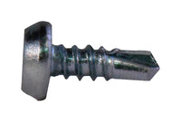 Tornillos de construcción de acero con cabeza plana Phillips Pro-Fit n.º 7 x 7/16 pulg. L, 1 lb, paquete de 375