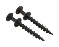 Percha negra Hangman de 100 lb, con dos cabezales, 2 unidades