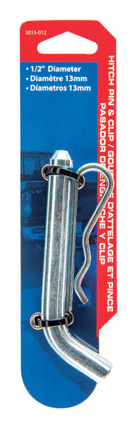Brinks  Steel  1/2 inch  2 in. Hitch Pin and Clip