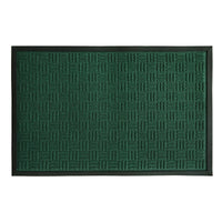 Sports Licensing Solutions Floor Saver II Parquet Green Olefin Nonslip Floor Mat 36 in. L x 24 in. W