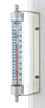 Conant T1sn 1-1/8 X 7-1/2 Satin Nickel Indoor/Outdoor Thermometer