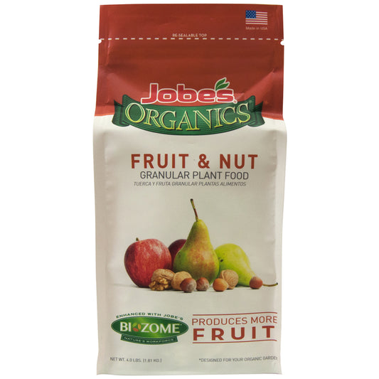 Jobe's Organic Granules Fruit & Nut Plant Food 4 lb