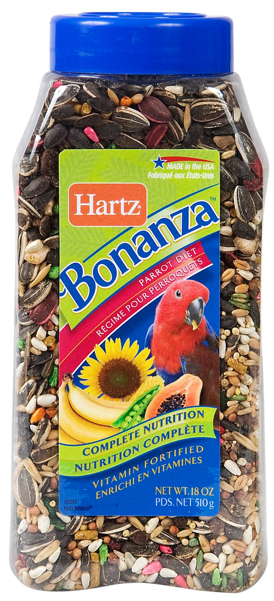 Hartz 91107 17.6 Oz Nutrition™ Bonanza™ Hookbill Paradise Nut Blend