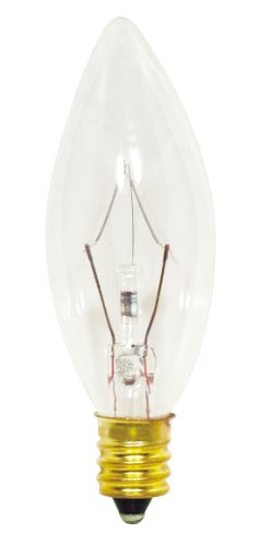 BOMBILLA PETITE TRANSPARENTE B8 DE 15 W