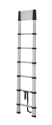 Cosco 12.5 ft. H Aluminum Telescoping Extension Ladder Type IA 300 lb. cap.