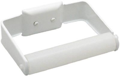Decko White Toilet Paper Holder