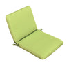 Casual Cushion  Gray/Lime  Polyester  Seating Cushion  1.5 in. H x 19 in. W x 36 in. L