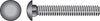 Hillman 1/2 in. X 2-1/2 in. L Stainless Steel Carriage Bolt 25 pk