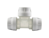Lasco  Schedule 40  1/2 in. Push   x 1/2 in. Dia. Female  PVC  Tee