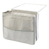 iDesign Wren Light Gray Caddy 10 in. H X 5 in. W X 12.5 in. D