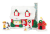 Department 56  Charlie Brown's House  Village Building  Multicolored  Resin  4 pc. set