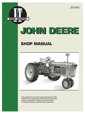 Tractor Shop Manual, John Deere Gas