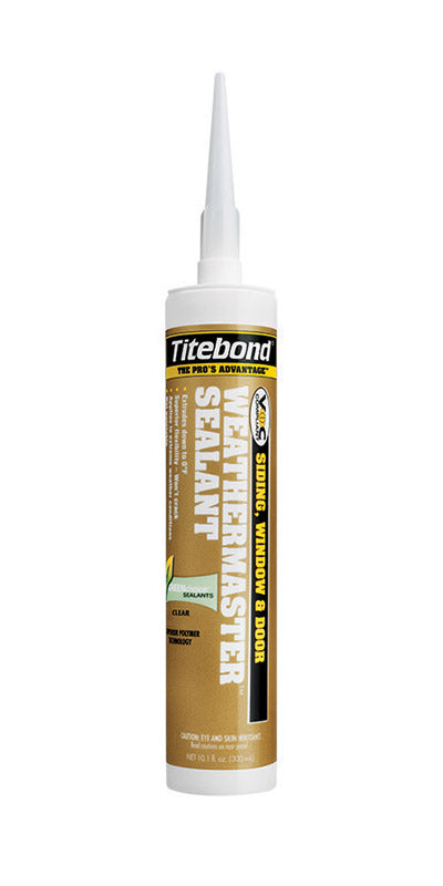 Titebond Clear Polymer Sealant 10.1 oz. (Pack of 12)