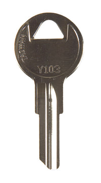 Hy-Ko Key Blank Cylinder Yale Ez# Y103 Single Sided 10 Pc / Bag Upc Coded (Pack of 10)