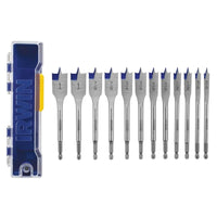 Irwin Speedbor Steel Wood Bit Set 12 pc