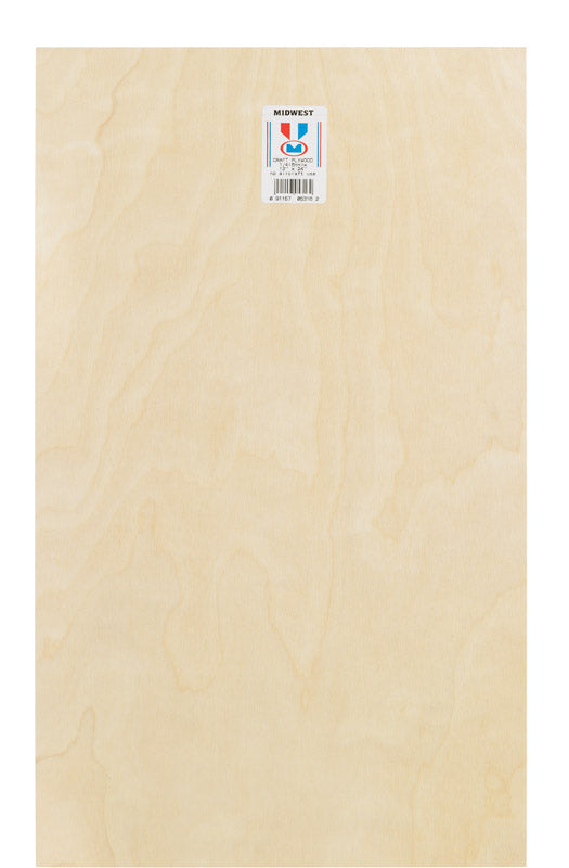 Midwest Products 12 in. W x 24 in. L x 1/4 in. Plywood (Pack of 6)