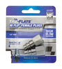 Tru-Flate HI FLO Anodized Aircraft Aluminum Plug 1/4 in. Female 2 pc