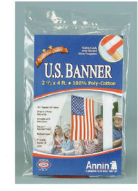 2-1/2 x 4-Ft. Polycotton U.S. Banner