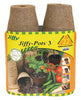 Jiffy 1 Cells 3 in. H X 3 in. W Seed Starting Peat Pot 22 pk
