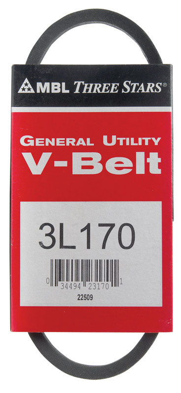 Mitsuboshi  General Utility V-Belt  0.38 in. W x 17 in. L