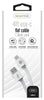 iEssentials USB-C to USB-A Charge and Sync Cable 4 ft. White