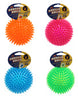Petsport Assorted Gorilla Spiky Ball TPR Ball Dog Toy Large 1 pk