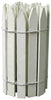 Greenes 144 in. L x 16 in. H Wood White Garden Fence (Pack of 4)