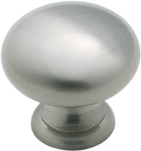 1-1/4-Inch Satin Chrome Cabinet Knob
