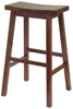 Winsome Satori Brown Wood Transitional Stool Chair