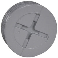 3-Pack Gray Weatherproof 1/2-Inch Closure Plugs