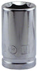 Great Neck 11 mm X 3/8 in. drive Metric 6 Point Socket 1 pc