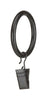 Umbra Matte Black Clip Ring 1 in. L
