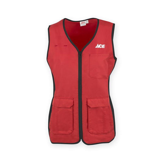 Artcraft No Snag 2XL  Women's Sleeveless V-Neck Red Vest