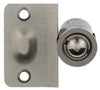 Ultra Hardware 2.125 in. H X 1.375 in. W X 1 in. D Satin Nickel Metal Bullet Catch