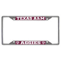 Texas A&M University Metal License Plate Frame