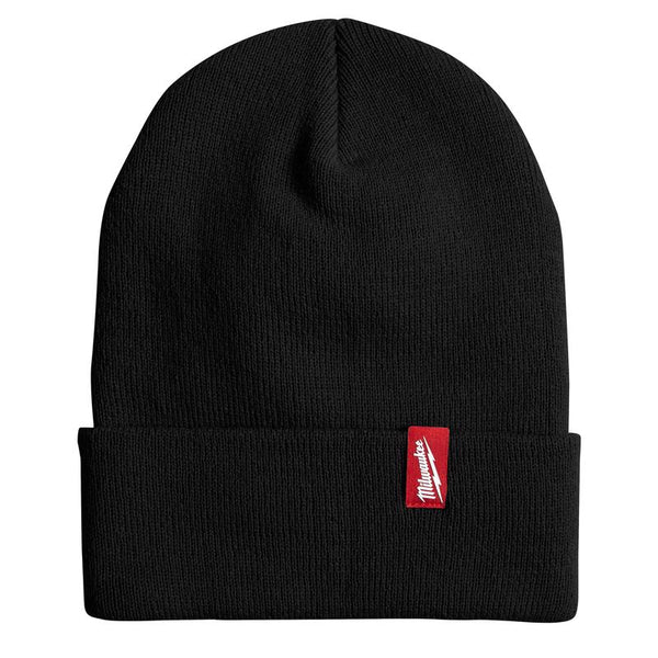 Gorro con puños Milwaukee, color negro, talla única