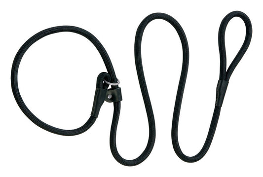 Weaver Leather Terrian D.O.G. Black Nylon Dog Rope Slip Leash