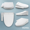 TOTO® WASHLET® C2 Electronic Bidet Toilet Seat with PREMIST and EWATER+ Wand Cleaning, Elongated, Cotton White - SW3074#01