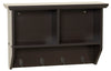 Zenith Products 15.25 in. H X 23 in. W X 7 in. L Espresso Wall Shelf