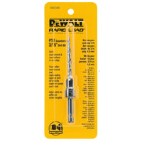 DeWalt Rapid Load #10  S X 3/16 in. D High Speed Steel Countersink and Drill Set 1 pc