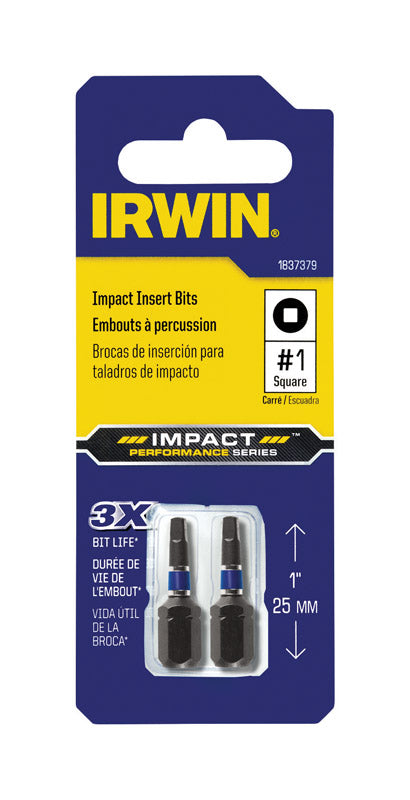 Irwin  Impact Ready Drill Bit  Steel  2 pc.