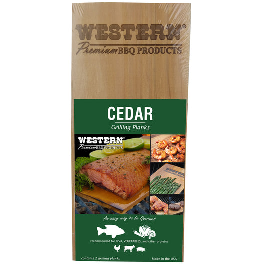 Western Cedar Grilling Plank 14 in. L X 5 in. W 2 pk