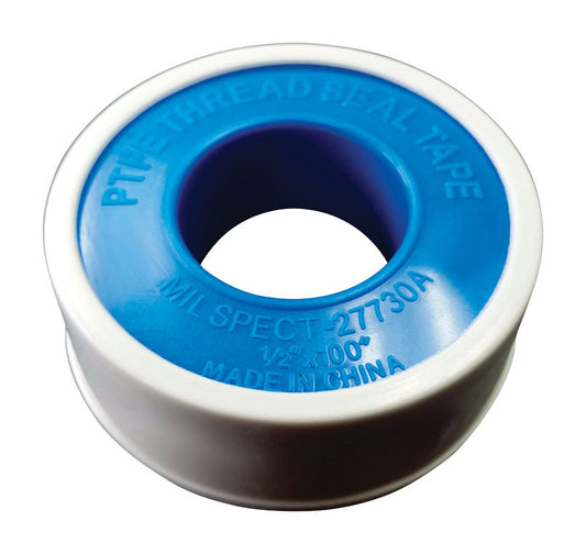 AA Thread Seal White 1/2 in. W X 100 in. L Thread Seal Tape