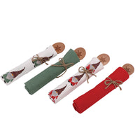 DEI Assorted Dish Towel & Spoon Set Christmas Decor (Pack of 16)